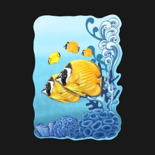 Butterfly fish SCUBA T-Shirt