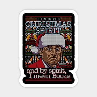 Christmas Spirit Sweater Magnet