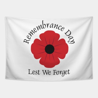 Remembrance Day. Lest We Forget Tapestry