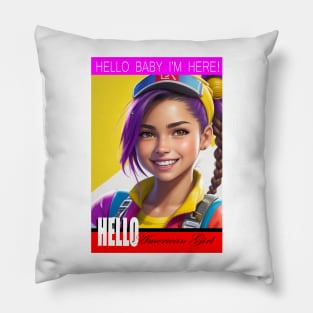 HELLO BABY I'M HERE Pillow