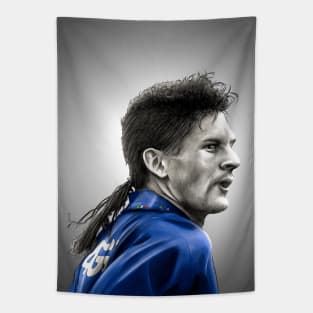 Roberto Baggio - Italy Football Artwork Tapestry