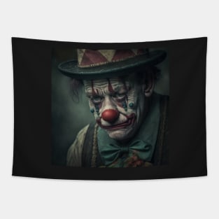 Sad Clown Tapestry