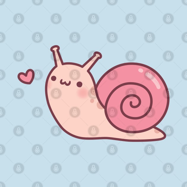 Cute Little Snail Doodle by rustydoodle