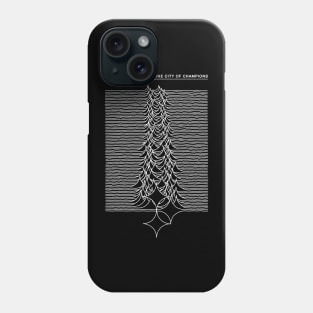 Unknown Pleasures of Pittsburgh Phone Case