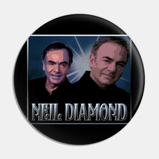 Graphic Neil Country Music Pin