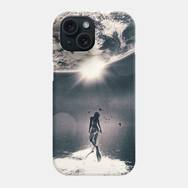 The Cosmic Dive Phone Case by SeamlessOo