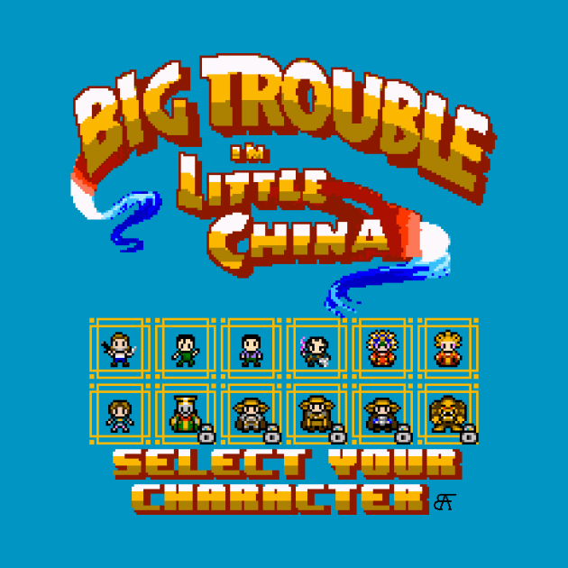 BIG TROUBLE IN LITTLE CHINA SELECT SCREEN by MastaKong19