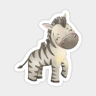 Cartoon zebra Magnet