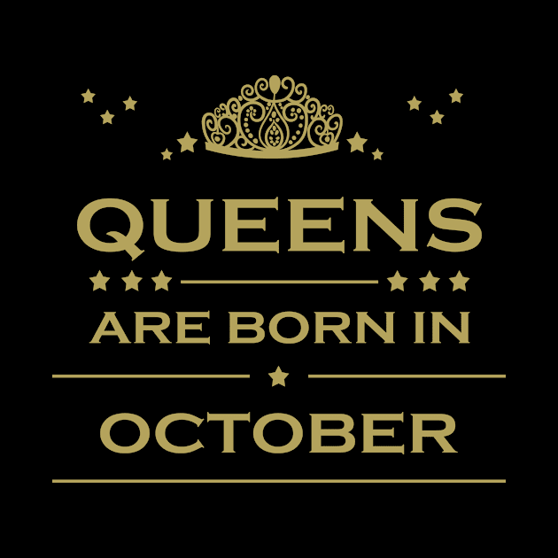 Queens are born in October by BeDesignerWorld