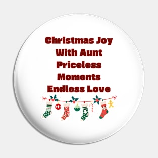 Christmas joy with Aunt: Priceless moments, endless love Pin