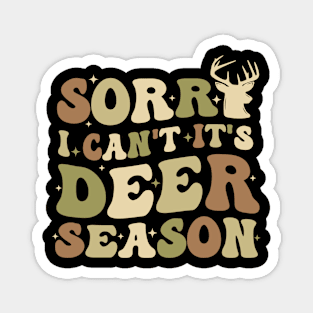 Deer Hunting Funny Saying Deer Hunting Season Groovy Magnet