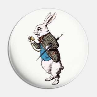 The White Rabbit Pin