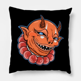 Red Demon Pillow