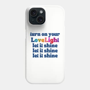 lovelight rainbow Phone Case