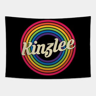 Kinzlee - Retro Rainbow Style Tapestry