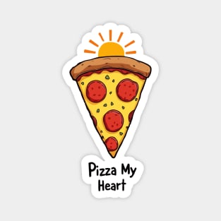 Pizza My Heart Magnet