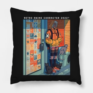 Retro anime 2022 Pillow