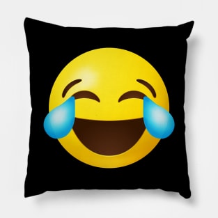 Tears of joy emoji Pillow