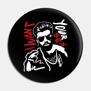 GEORGE MICHAEL 80S STYEL Pin