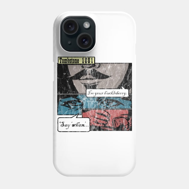 Tombstone AZ 1881 Phone Case by Doc Multiverse Designs