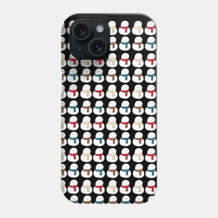 Snowman Pattern Phone Case