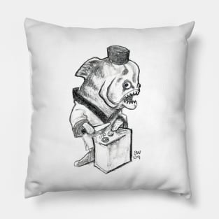 Piranha Chef Pillow