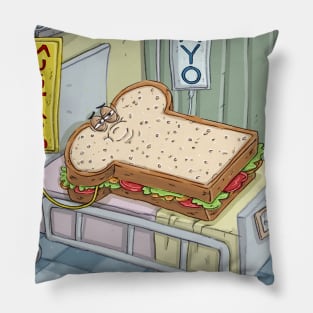 Sick Sandwich. Pillow