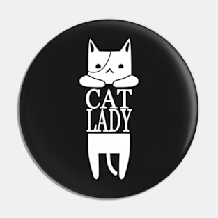 Crazy Cat lady, Funny shirt for mom, girlfriend, sister, cat lovers. Pin