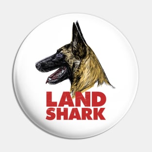 Land Shark Pin