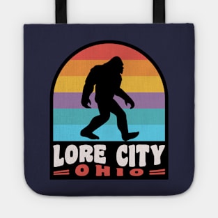 Lore City Ohio Bigfoot Sasquatch Salt Fork State Park Tote