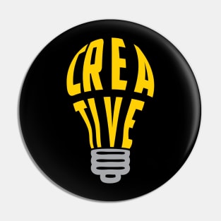 Be Creative Pin