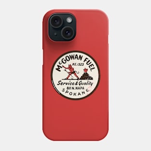 Vintage McGowan Fuel Spokane Phone Case