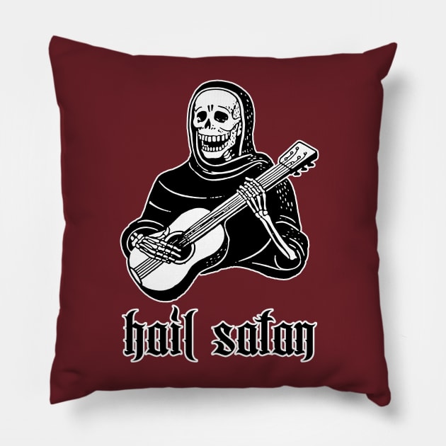 Hail Satan Pillow by DankFutura