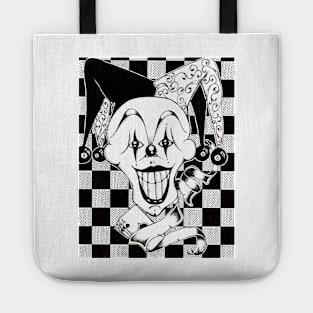 Jester The Joker Clown Tote