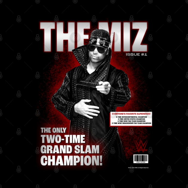 The Miz Grand Slam Champion Magazine Cover by Holman