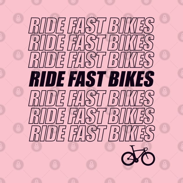 Ride Fast Bikes by Crooked Skull