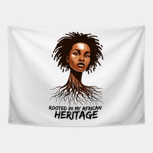 Rooted In My African Heritage Tapestry