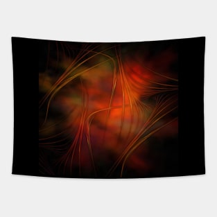 Abstract in red colors Tapestry