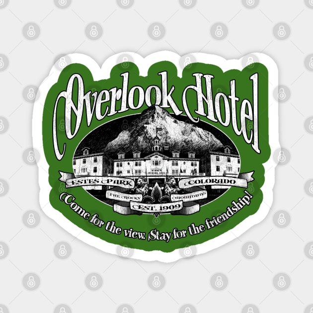 Overlook Hotel Magnet by JCD666