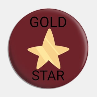 Gold Star Pin