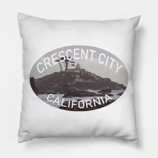 Crescent City California Pillow