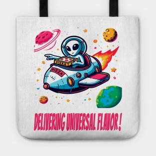 Galactic Pizza Express Tote
