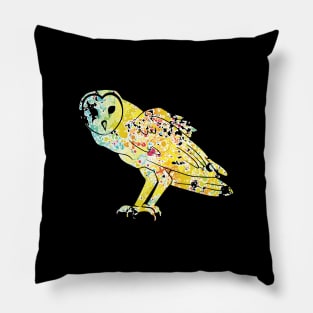 Great owl owl bird t-shirt Pillow