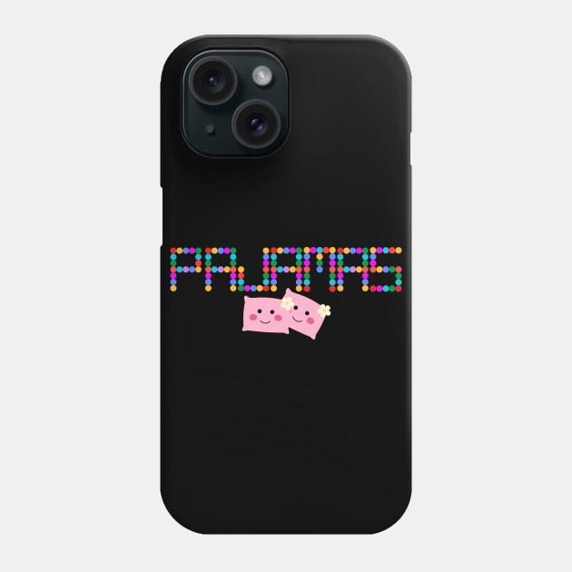 Pajamas Christmas Party Phone Case by NITA@PROVIDER