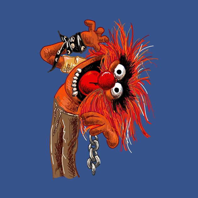 The Muppets Animal Illustration by CatsandBats