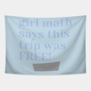 Girl Math Tapestry