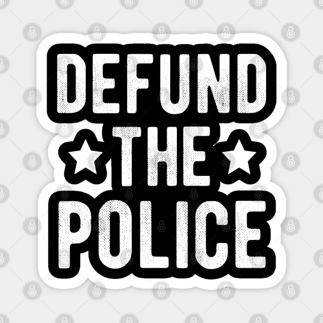 Defund The Police ,, no justice no peace Magnet by Gaming champion