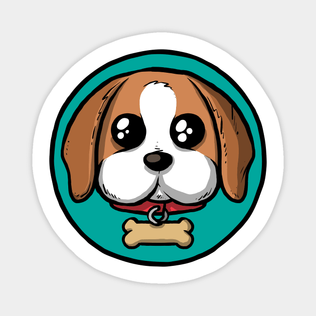 The Beagle Magnet by Baddest Shirt Co.