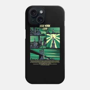 New York City Silhouette Phone Case