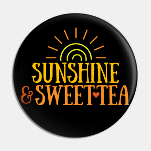 Sunshine & Sweet Tea - Summer Pin